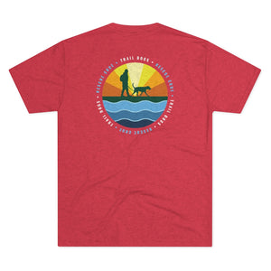 Trail Dogs – Rescue Crue Sunset Tee