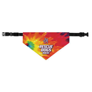 Rescue Dogs Rock – Bandana Collar