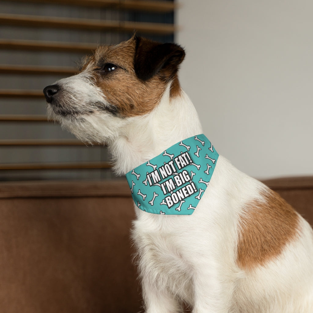 I'm Not Fat, I'm Big Boned! – Bandana Collar