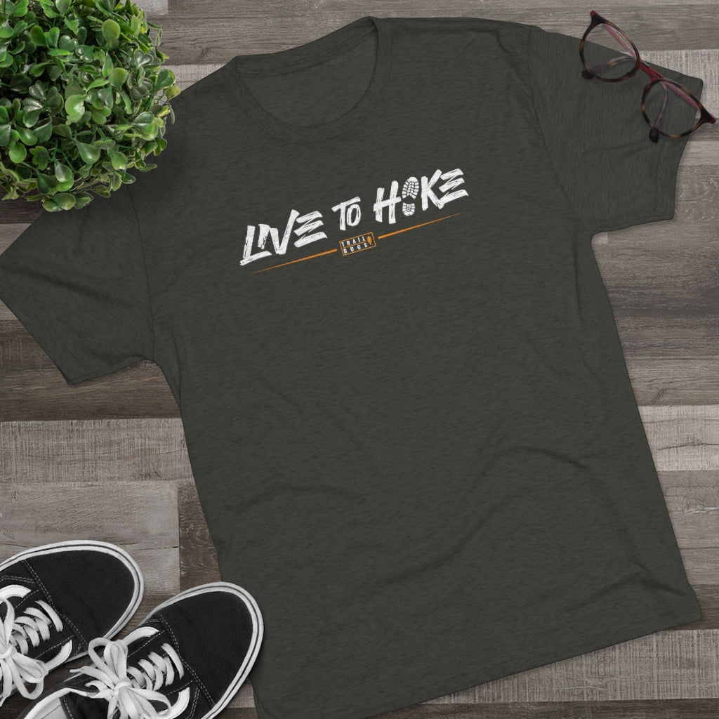 Trail Dogs – Live to Hike Tee