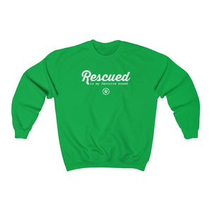 Trail Dogs – Rescued is my Favorite Breed Sweatshirt