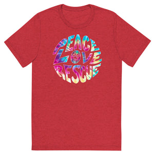 Peace, Love, and Rescue Tee