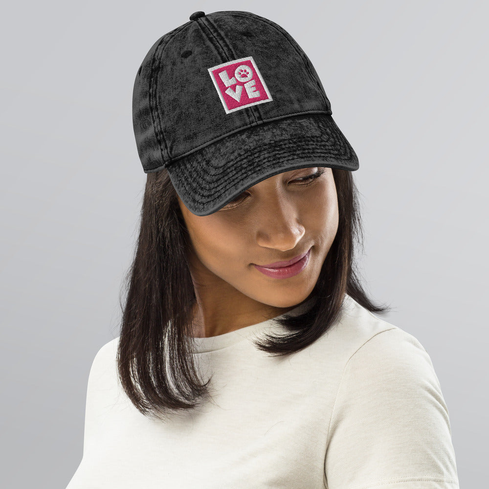 Trail Dogs – LOVE Vintage Cotton Twill Cap