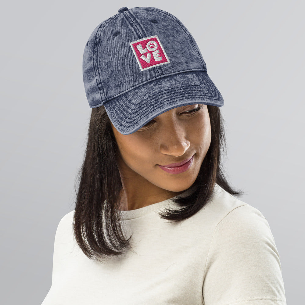 Trail Dogs – LOVE Vintage Cotton Twill Cap